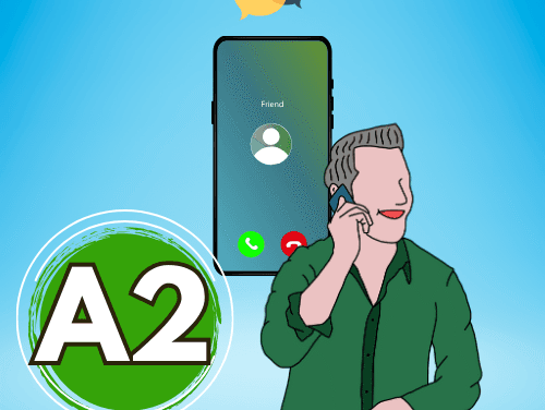 Dialogue FLE un ami téléphone
