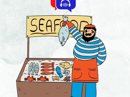 Dialogue en français – Chez le poissonnier