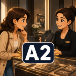 French Jewelry Store Dialogue A2 | Shopping Conversation