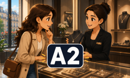 French Jewelry Store Dialogue A2 | Shopping Conversation